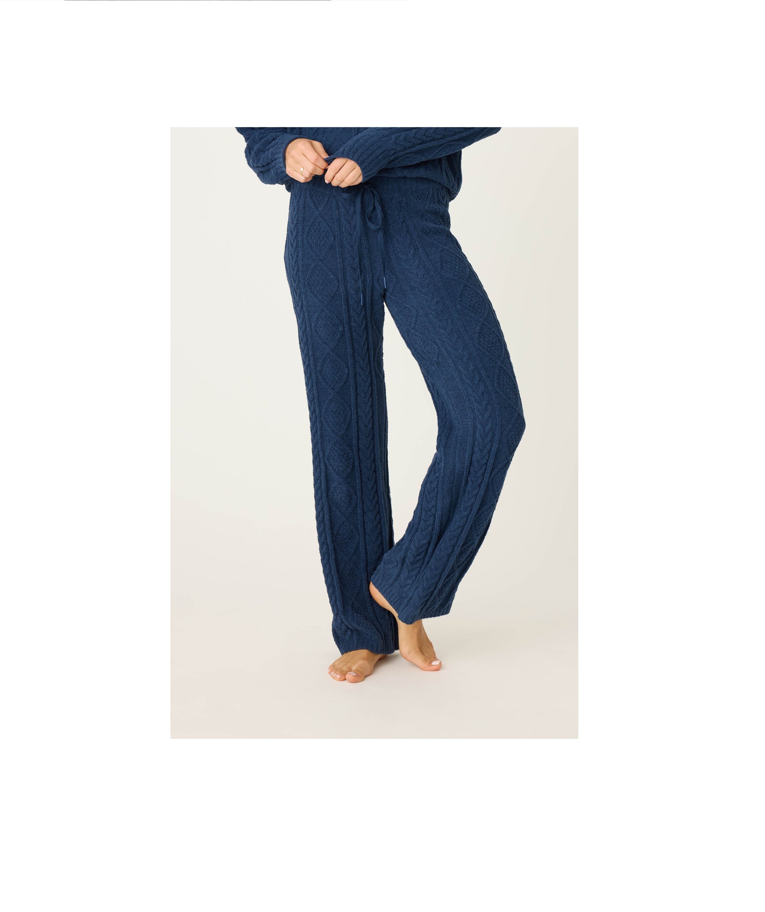 Chenille Cozy Cable Lounge Pant