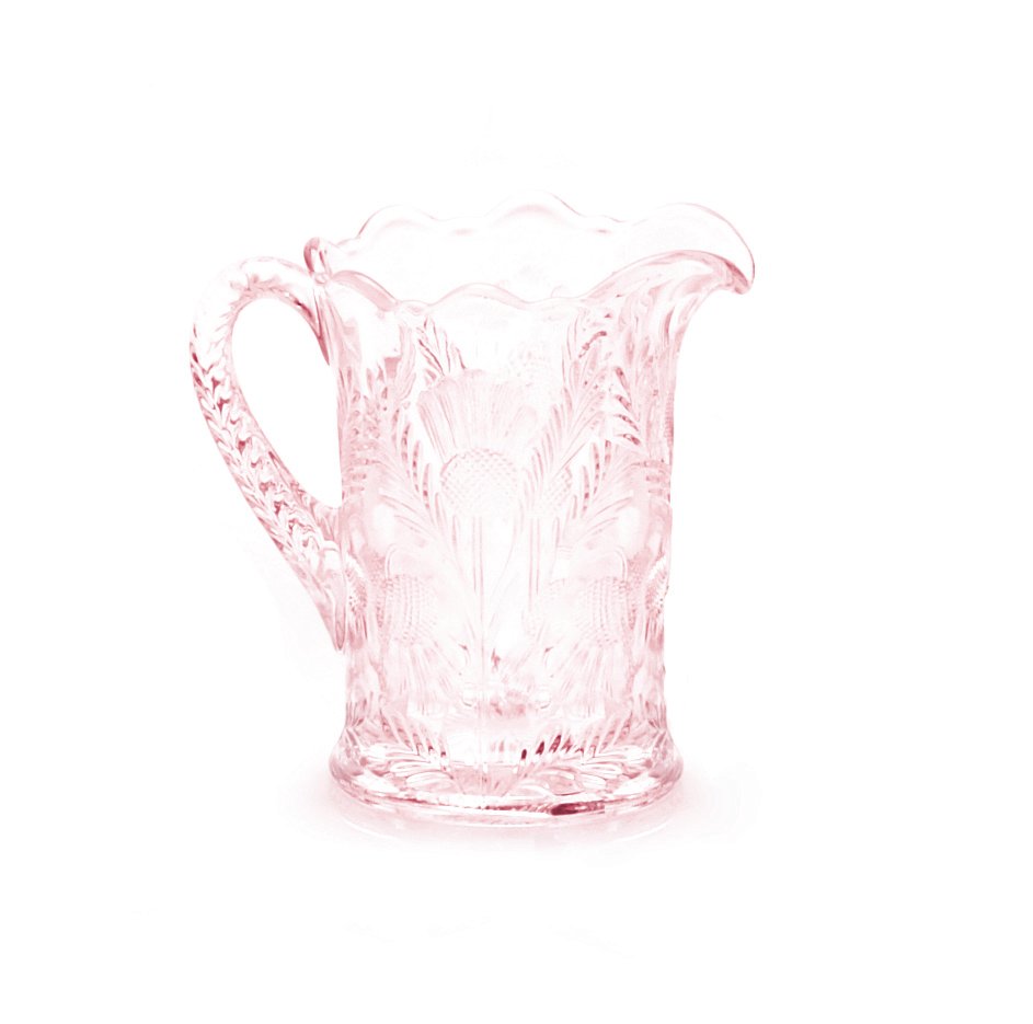 Rose Inverted Thistle Pitcher