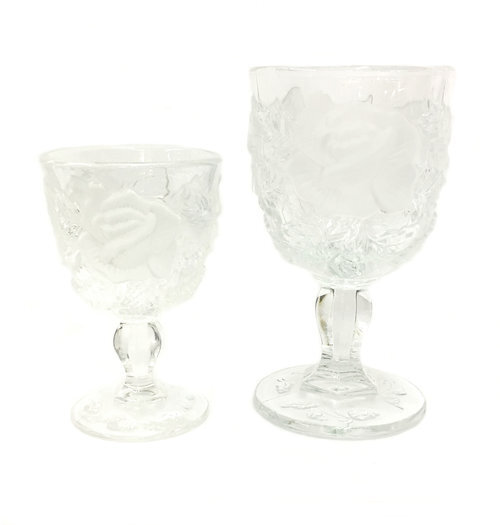 Satin Crystal Goblet