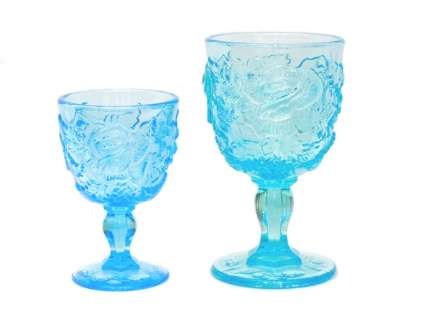 Spring Blue Goblet