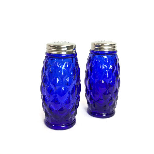 Elizabeth Salt & Pepper Shakers in Cobalt