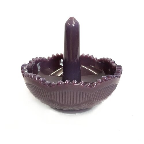 Ring Holder in Eggplant