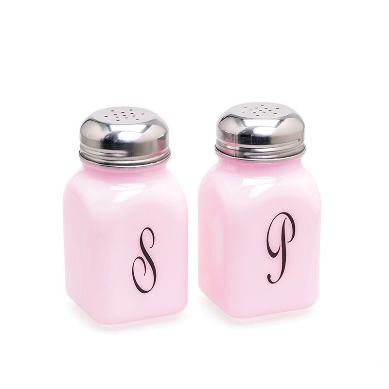Vintage Monogram Salt & Pepper Shakers in Tuscan Crown