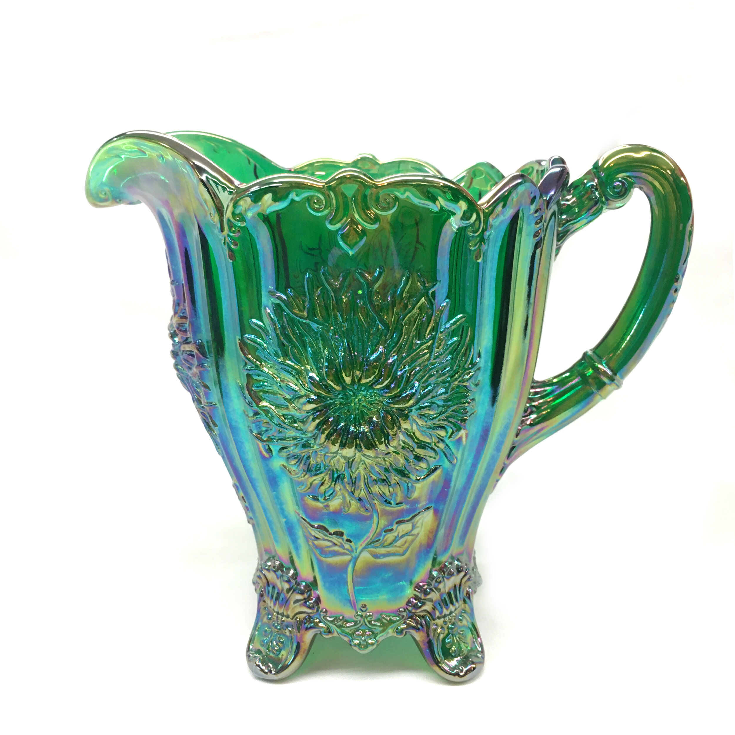 Dahlia Pitcher in Evergreen Luster