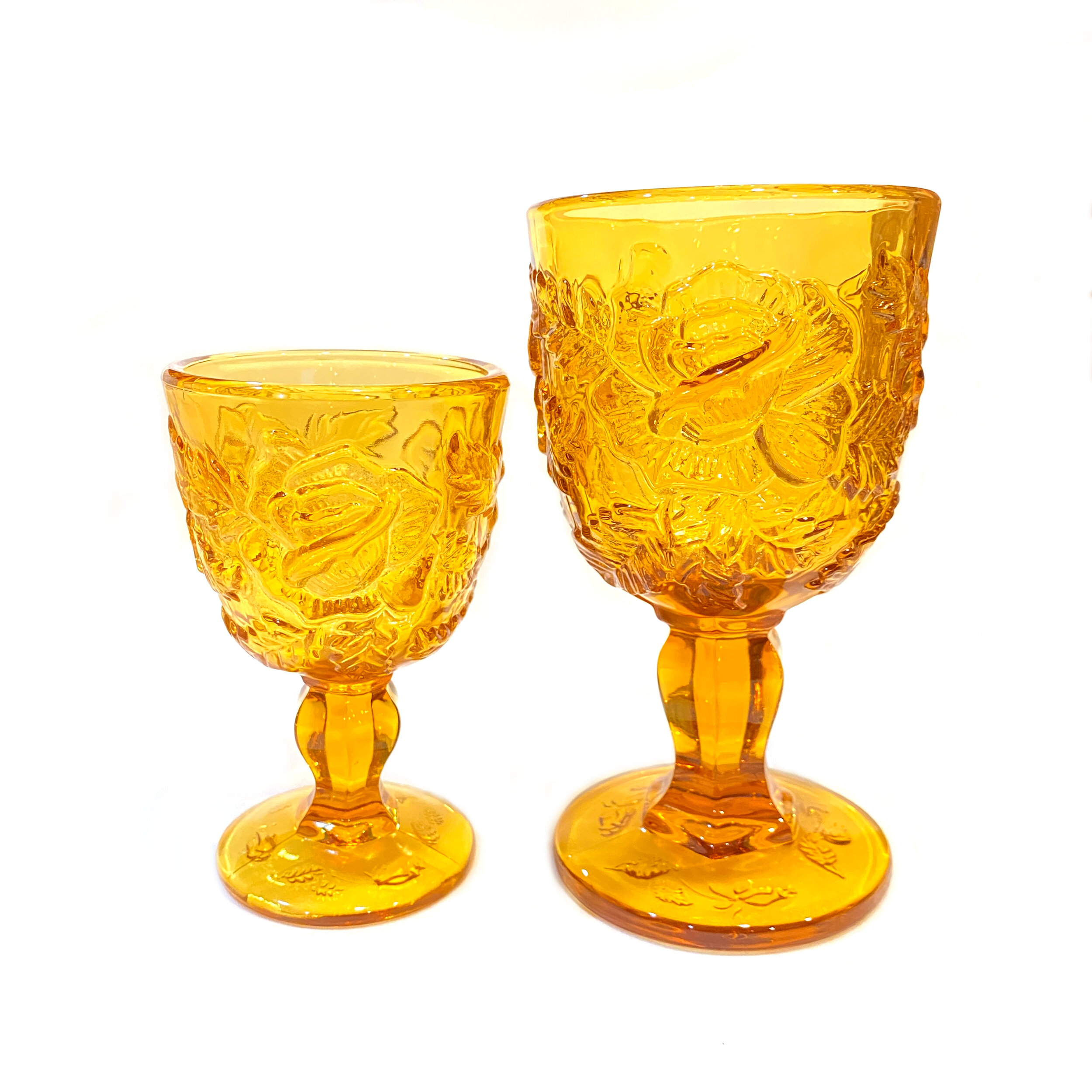 Amber Goblet
