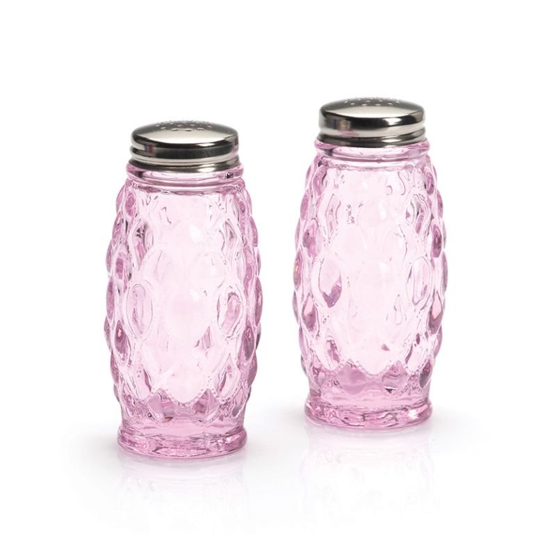 Elizabeth Salt & Pepper Shakers in Pink