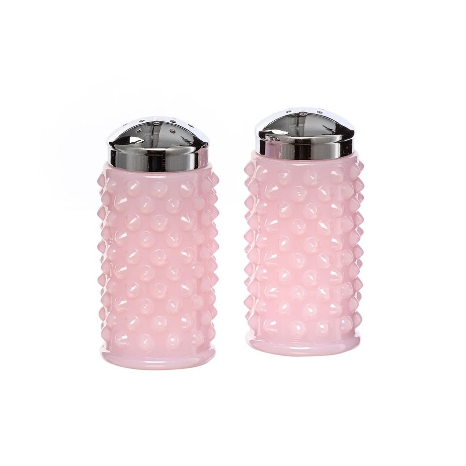 Hobnail Salt & Pepper Shakers in Tuscan Crown