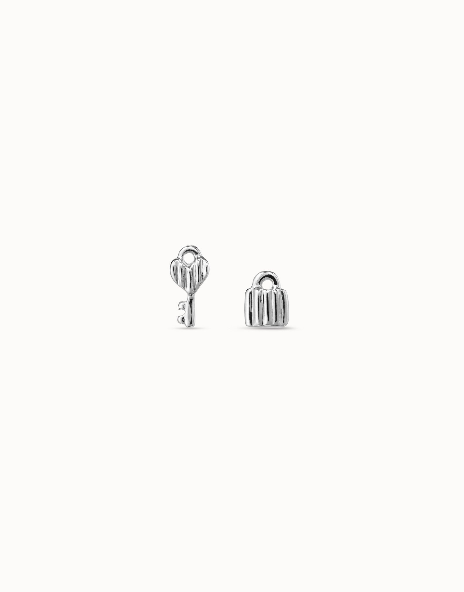 Unlock Earrings in Silver