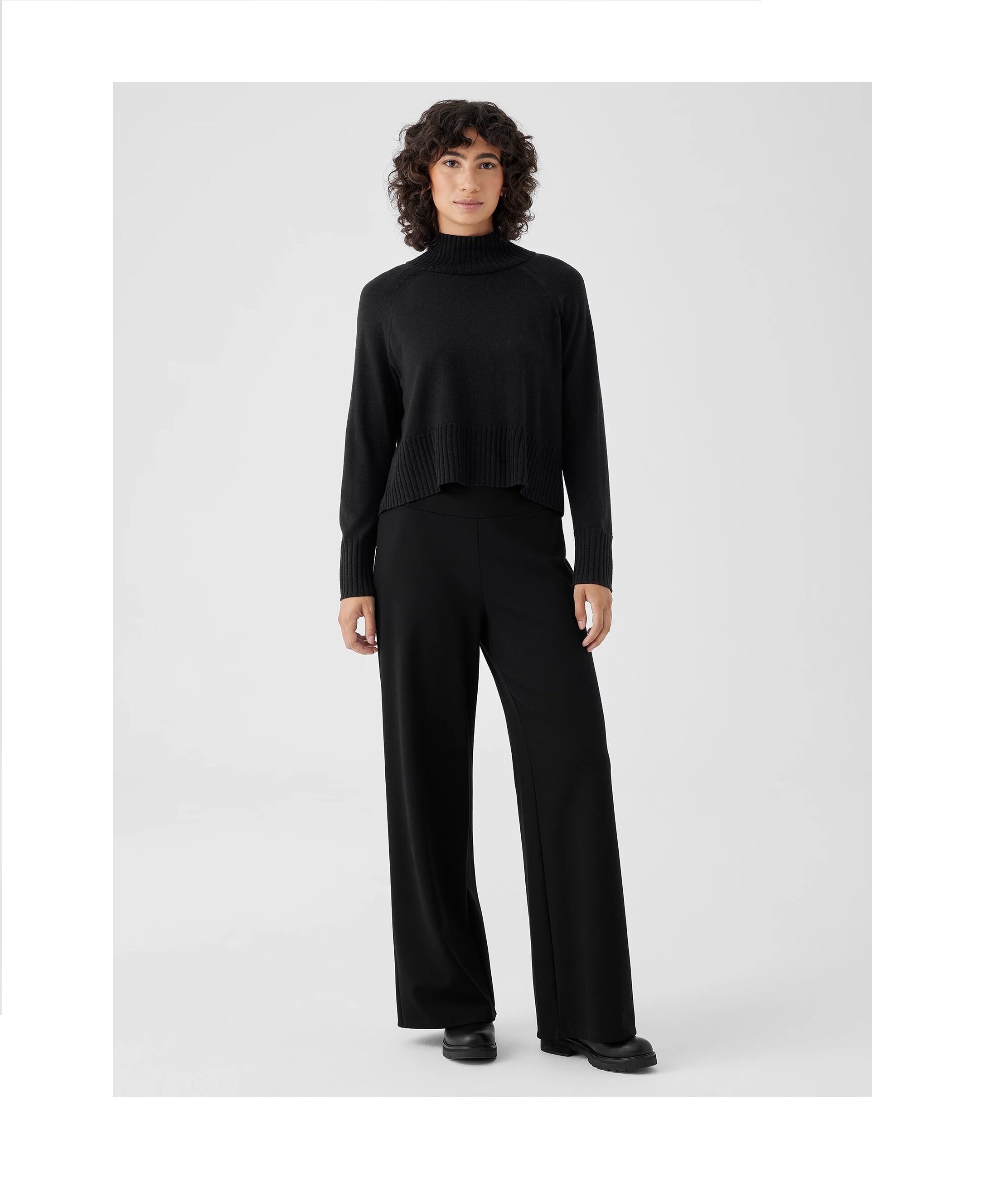 Washable Flex Ponte High-Waisted Pant