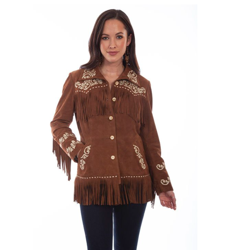 Lamb Fringe Jacket