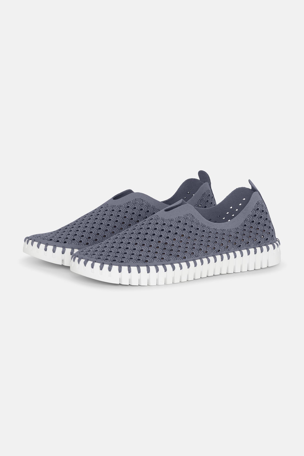 Tulip Flats in Grey Blue