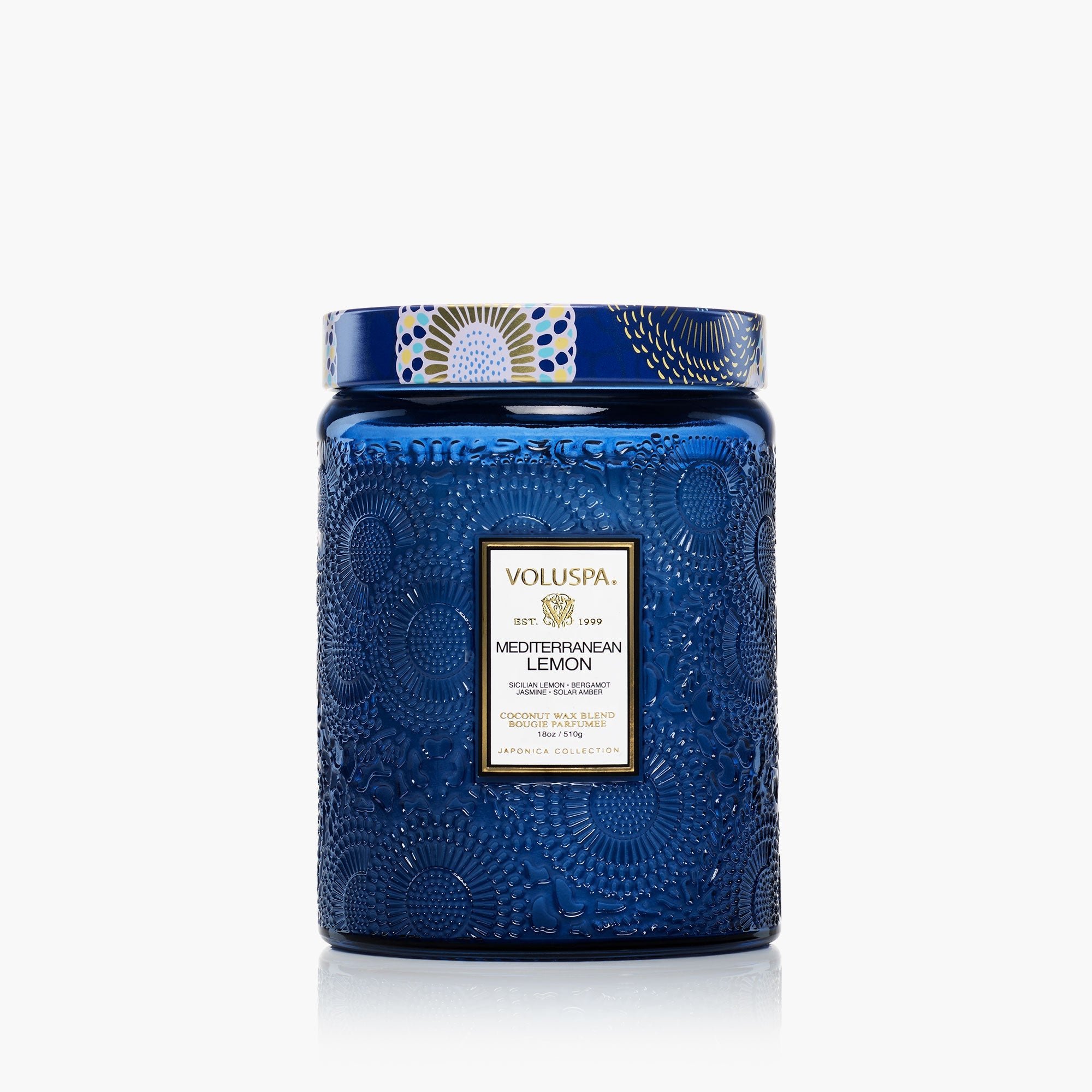 Mediterranean Lemon Large Candle Jar