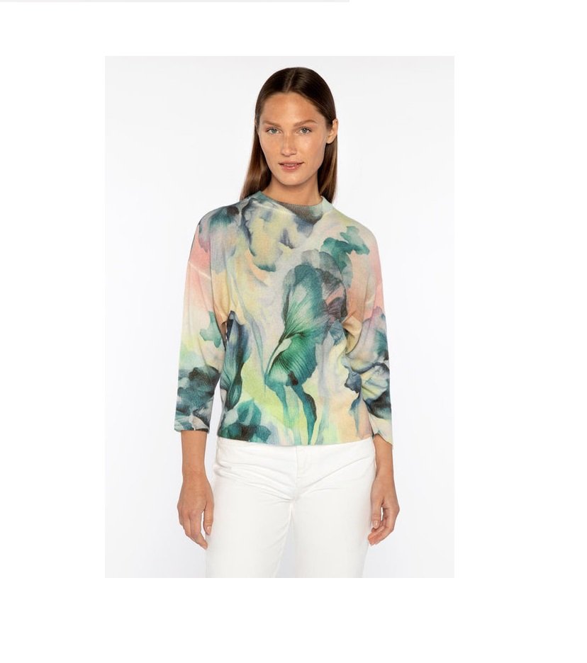 ROMANTIC FLORAL CREW
