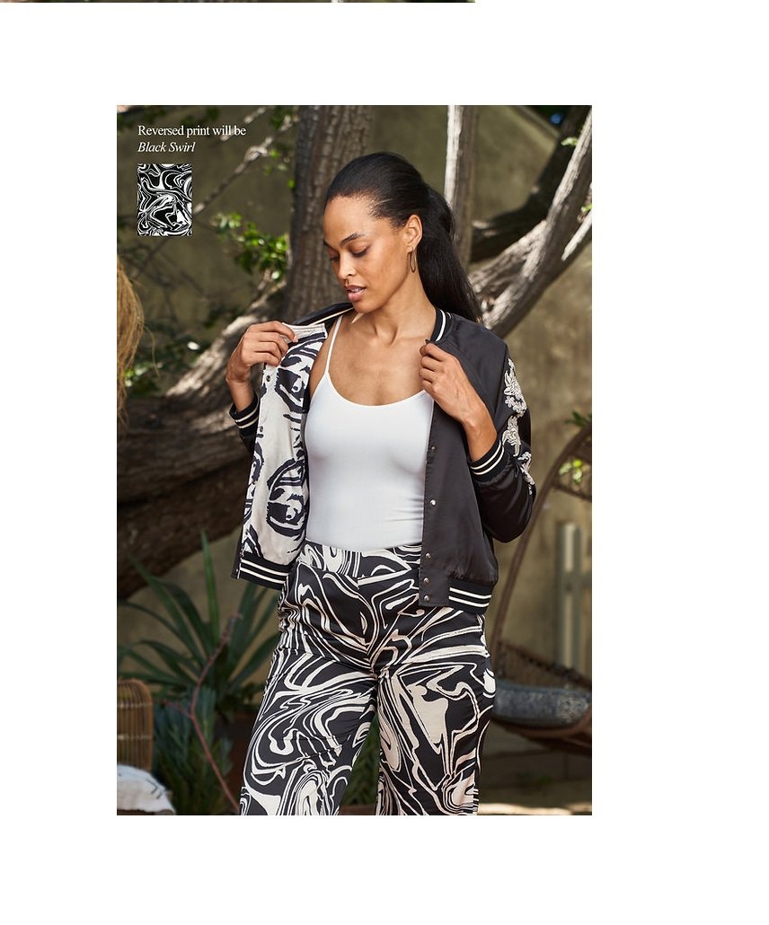 Reversible Satin Jacket