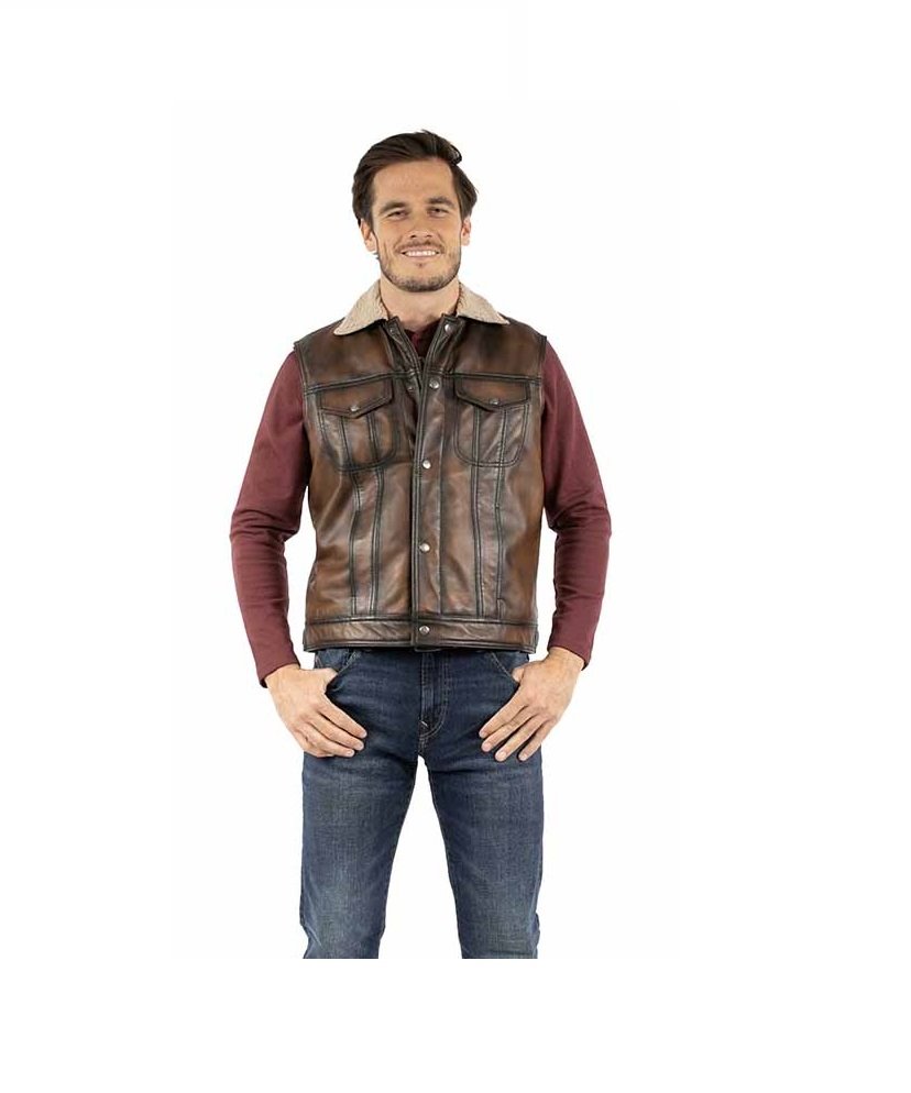 Leather Vest