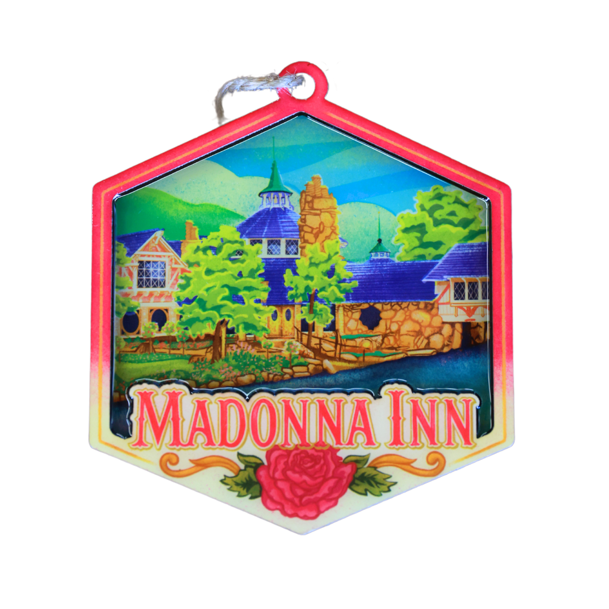 Madonna Inn 2D Facade Ornament