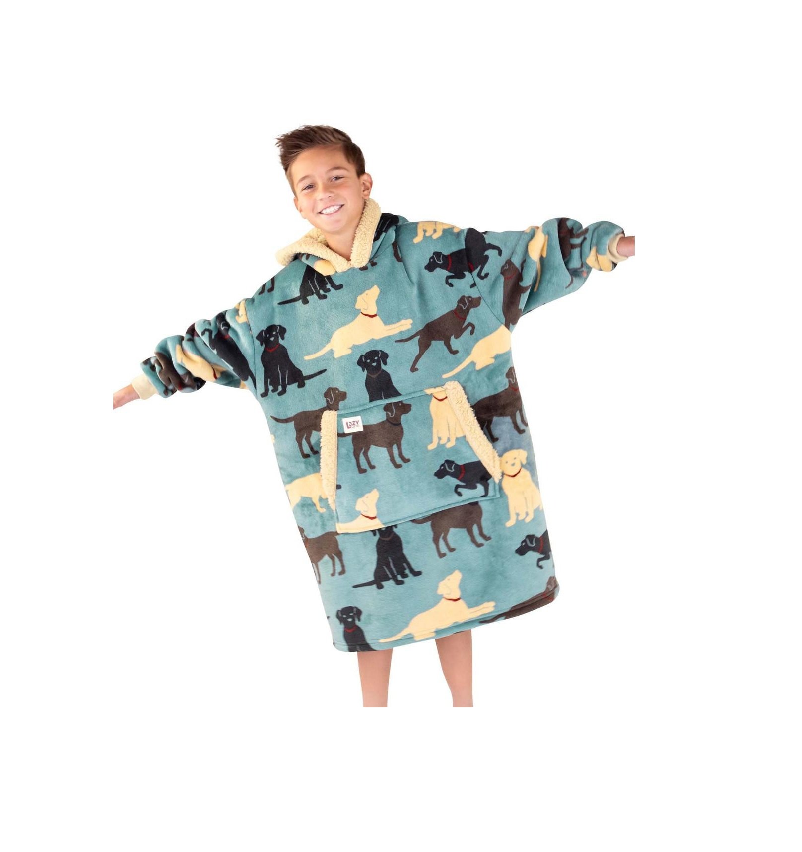 Labs Kid Blanket Hoodie